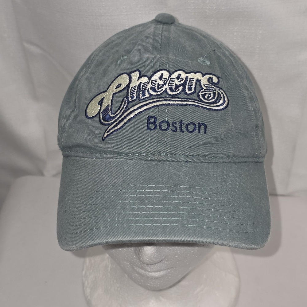 Cheers Boston Bar Adjustable Denim Cap Hat